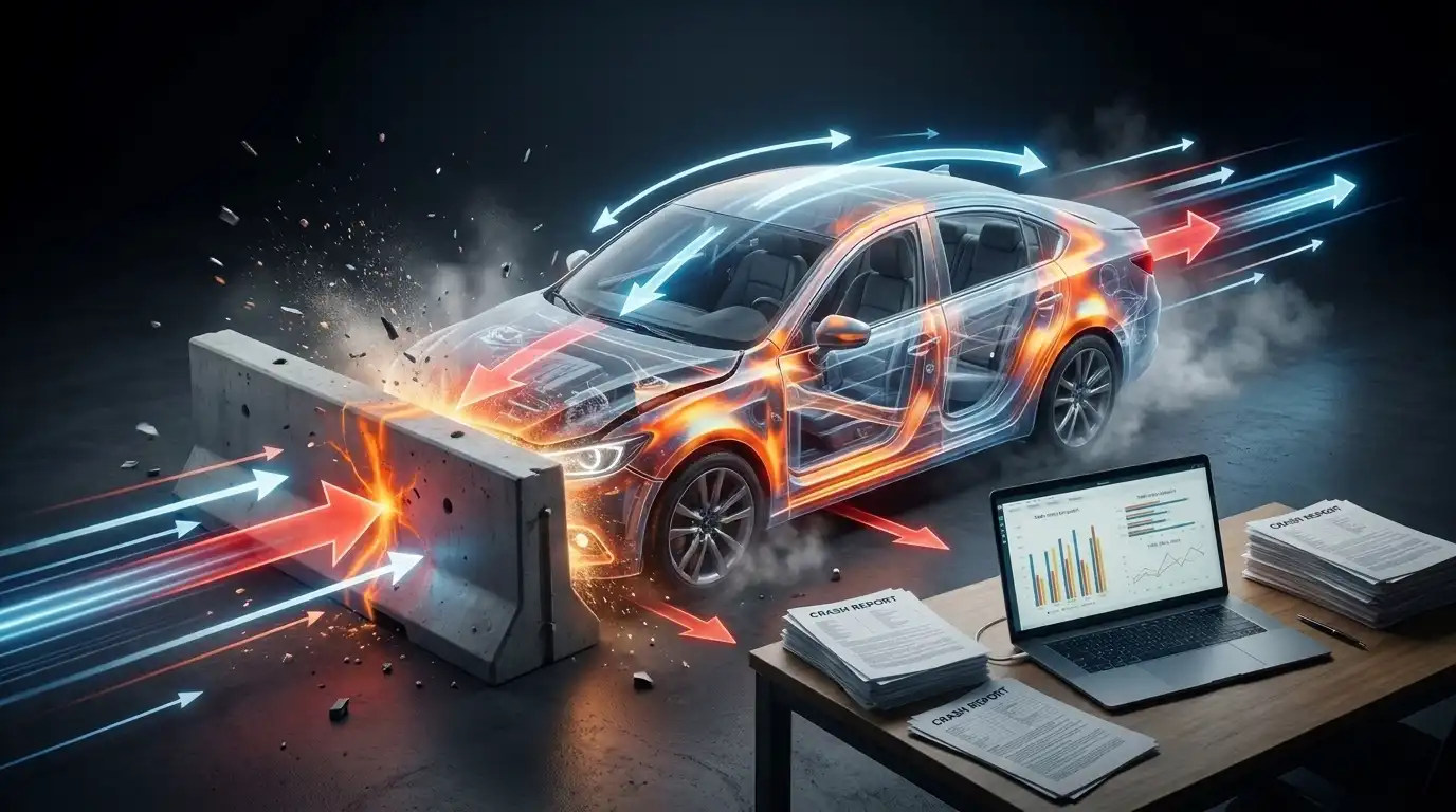 How Speed and Vehicle Mass Alter Impact Forces