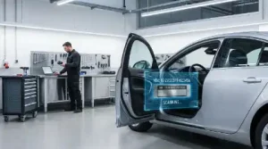 Mechanic scanning vehicle